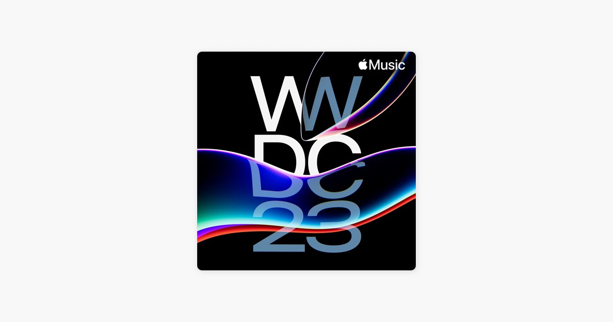 Apple Music 上的歌单WWDC23