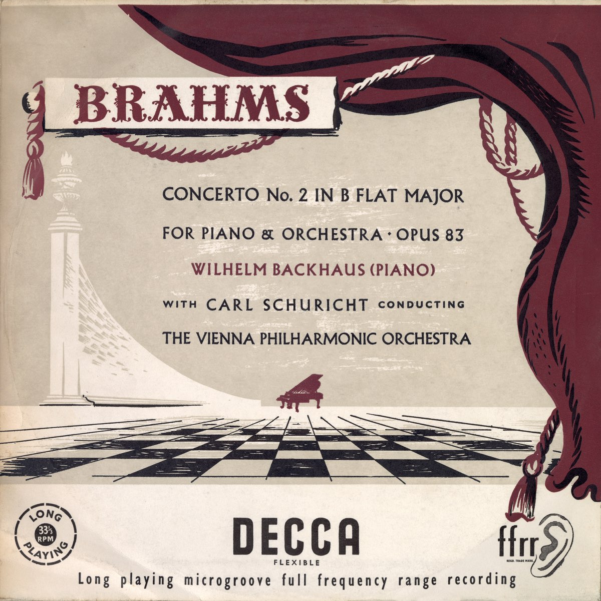 Brahms Piano Concerto No 2 Mono Version By Wilhelm Backhaus