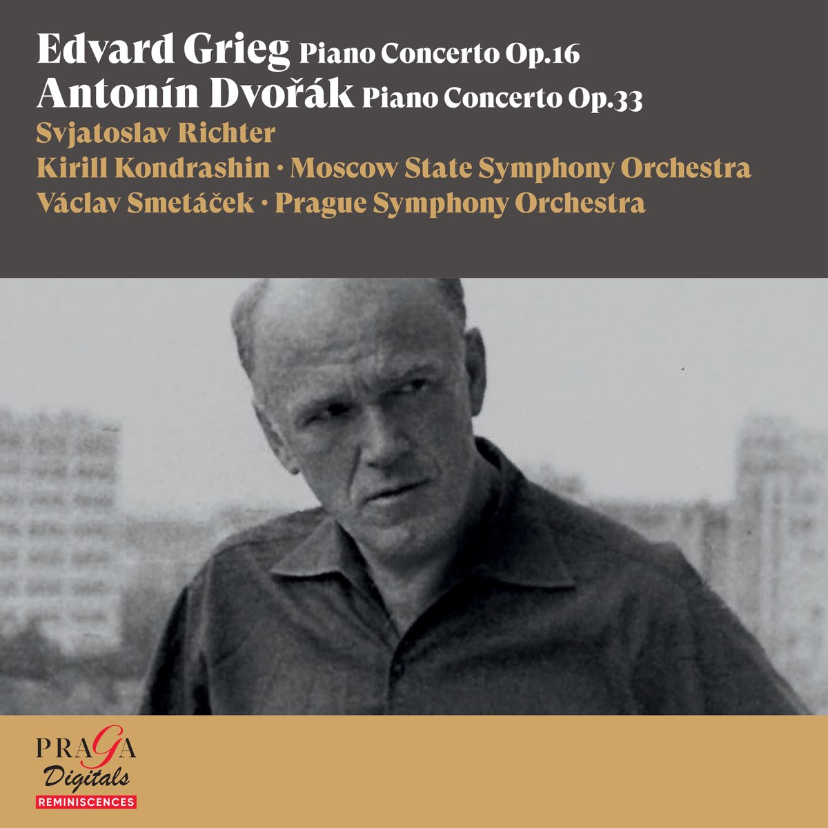 Edvard Grieg Antonín Dvořák Piano Concertos by Sviatoslav Richter