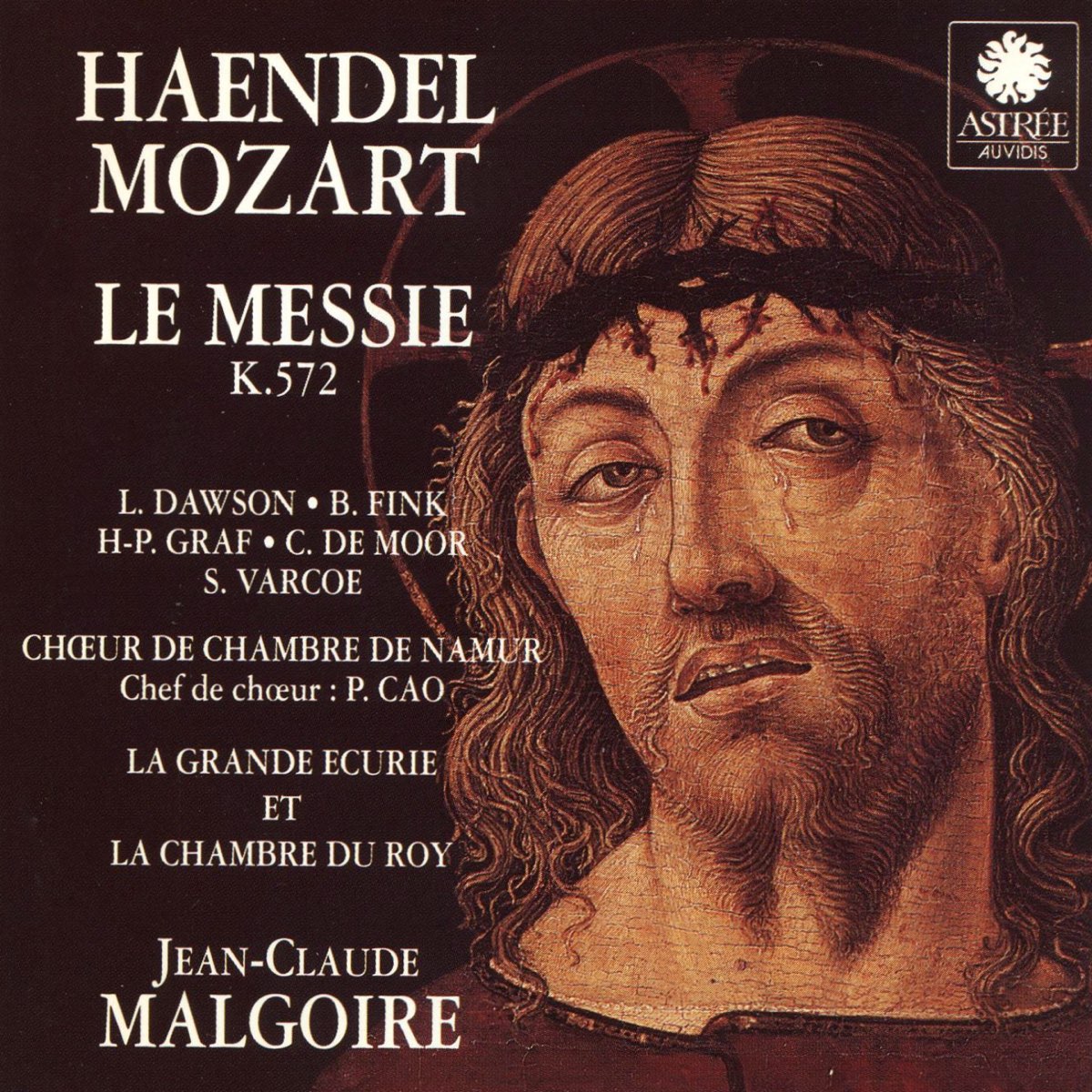 Haendel Mozart Le Messie By Hans Peter Graf Chris De Moor