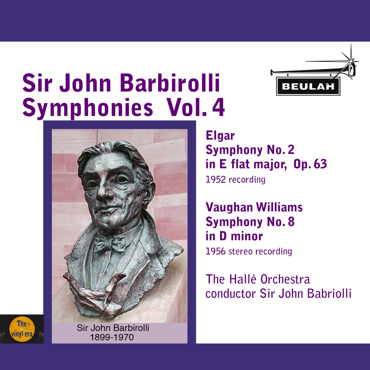 Sir John Barbirolli Symphonies Vol By Sir John Barbirolli Hall