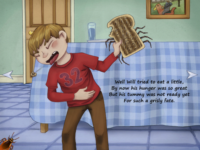 ‎Feed-’Em Fred (The Chef of Dread) interactive storybook (for iPad) Screenshot