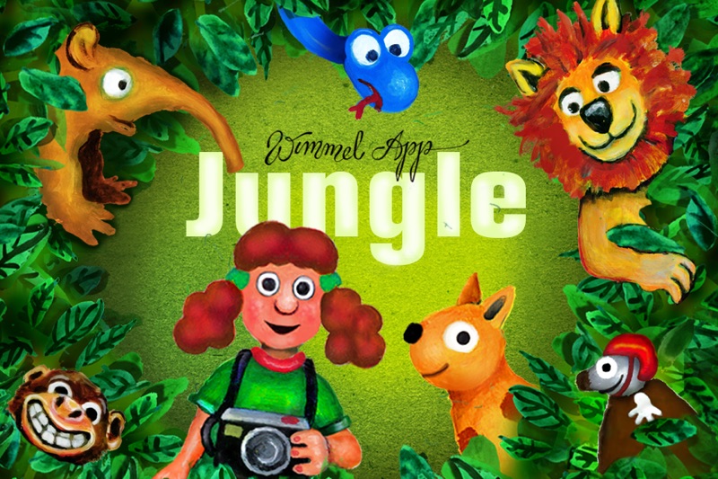 wimmel app 3 jungle – high quality handcrafted seek and find