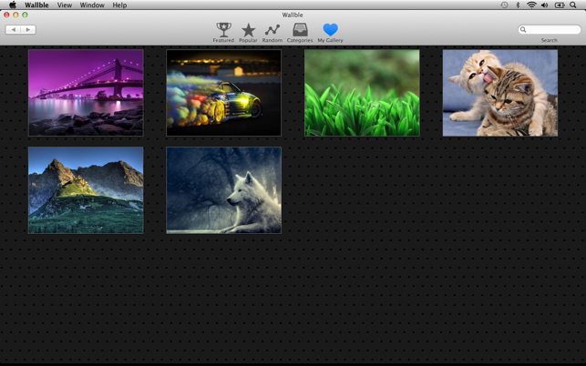 ‎Wallble - HD Wallpapers for Desktop Screenshot