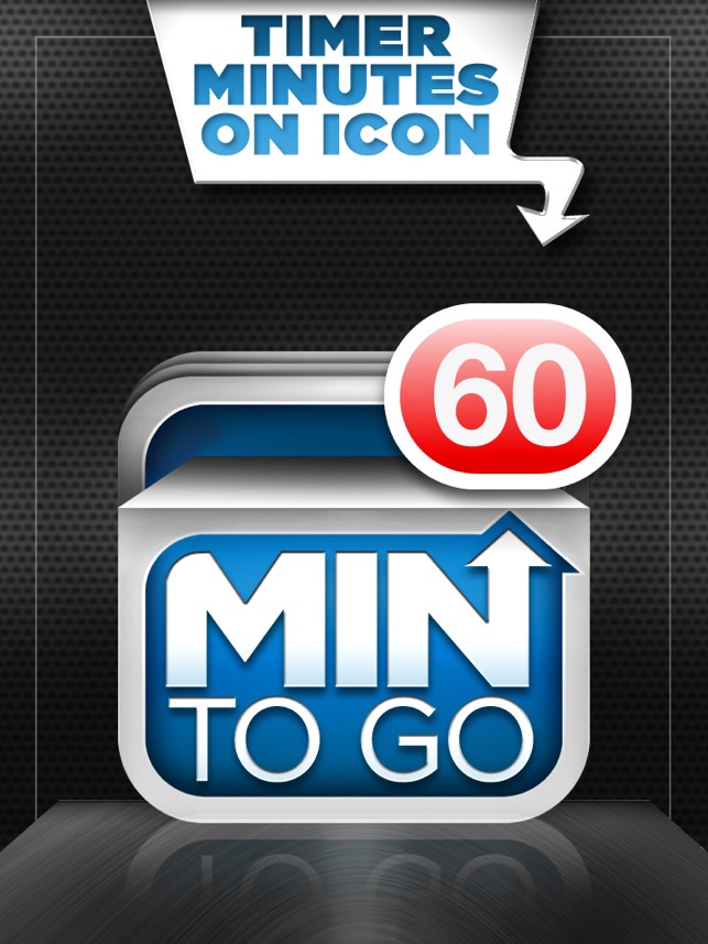 ‎TIMER : MIN TO GO Reminders Screenshot