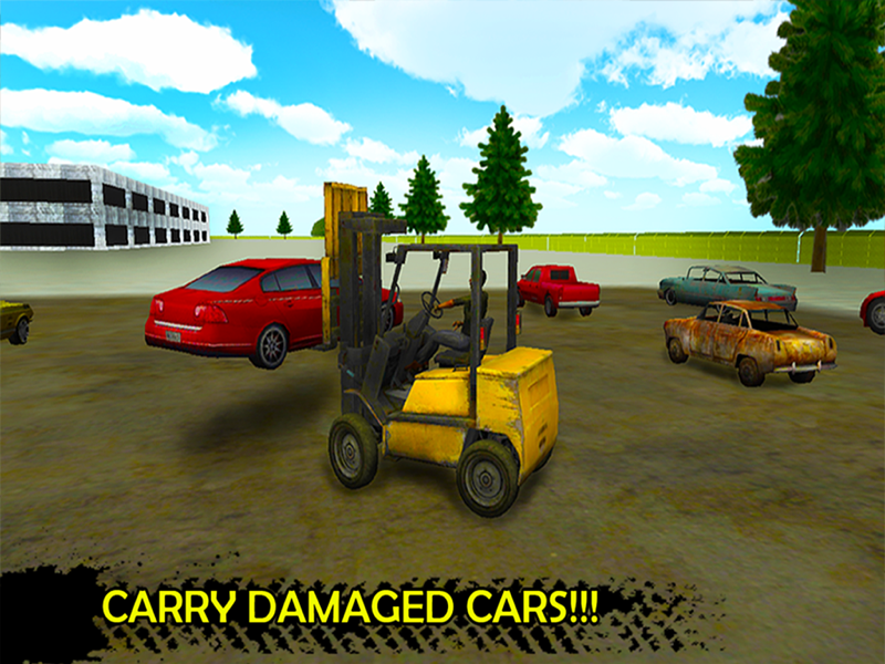 forklift driver,car mechanic construction forklift crane driver 3d simulator