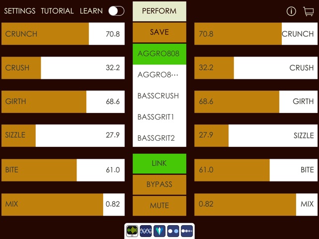 ‎Caramel - Crunch and Crusher Effects Processor Screenshot