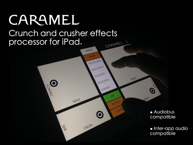 ‎Caramel - Crunch and Crusher Effects Processor Screenshot