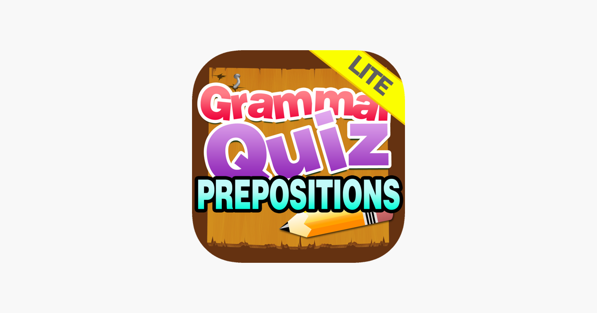 App Store에서 제공하는 Prepositions Grammar Quiz Lite