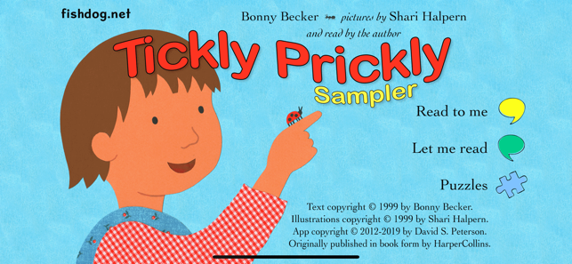 tickly prickly sampler