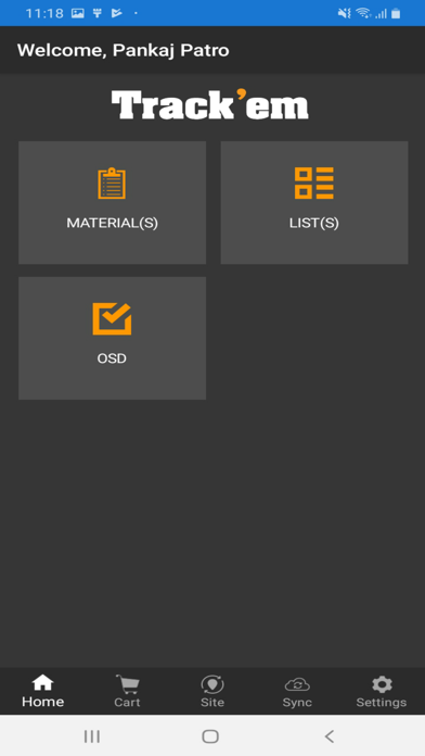 trackem materials 更新日志 inspection form feature reassign