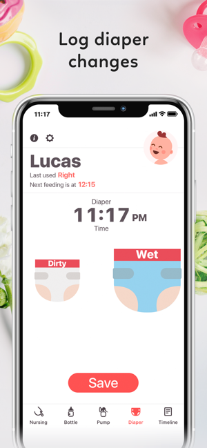 ‎我的寶貝 - 母乳喂養的應用程序 Screenshot