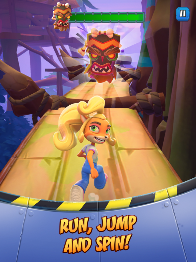 ‎Crash Bandicoot: On the Run! תמונות מסך