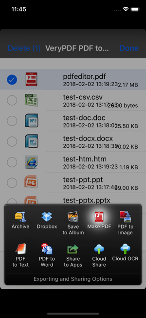 ‎VeryPDF PDF to Word Screenshot