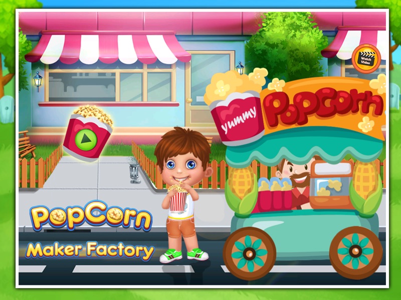 popcorn factory - popcorn maker cooking games