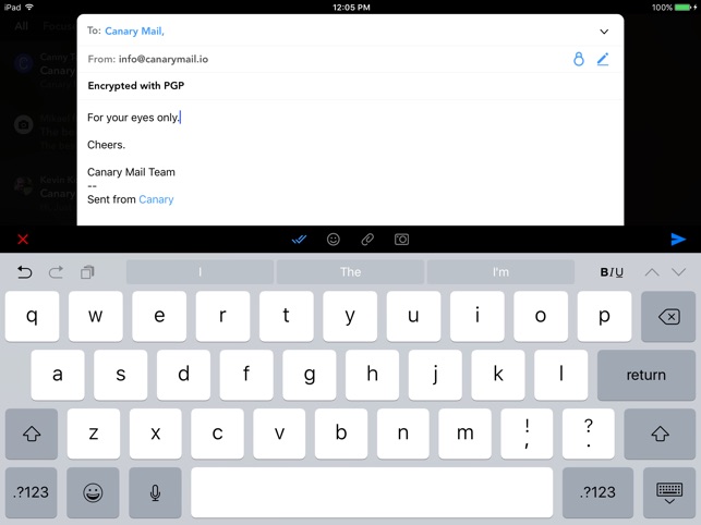 ‎Canary Mail Screenshot