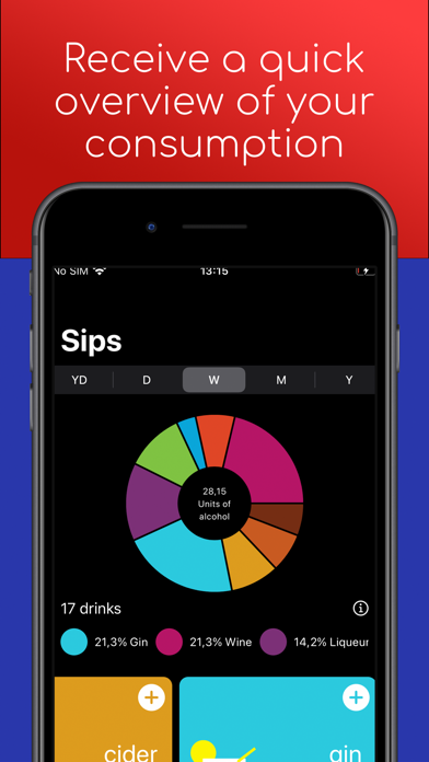 sipped - alcohol tracker