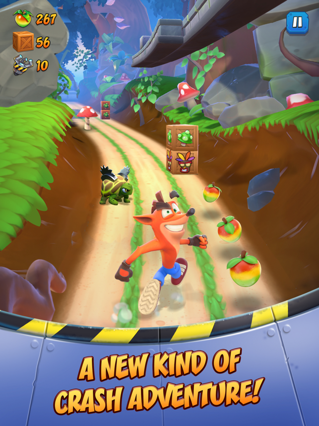 ‎Crash Bandicoot: On the Run! תמונות מסך