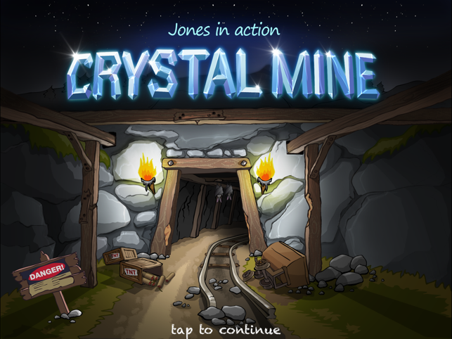 ‎Crystal Mine - Jones in action Screenshot