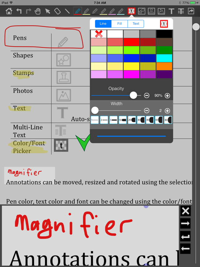 ‎neu.Annotate+ PDF Screenshot