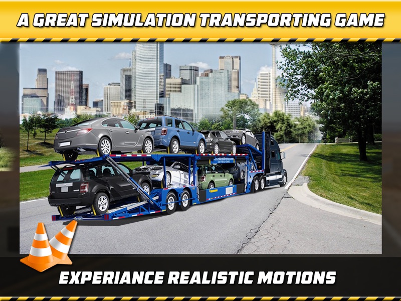 car transporter truck 3d simulator