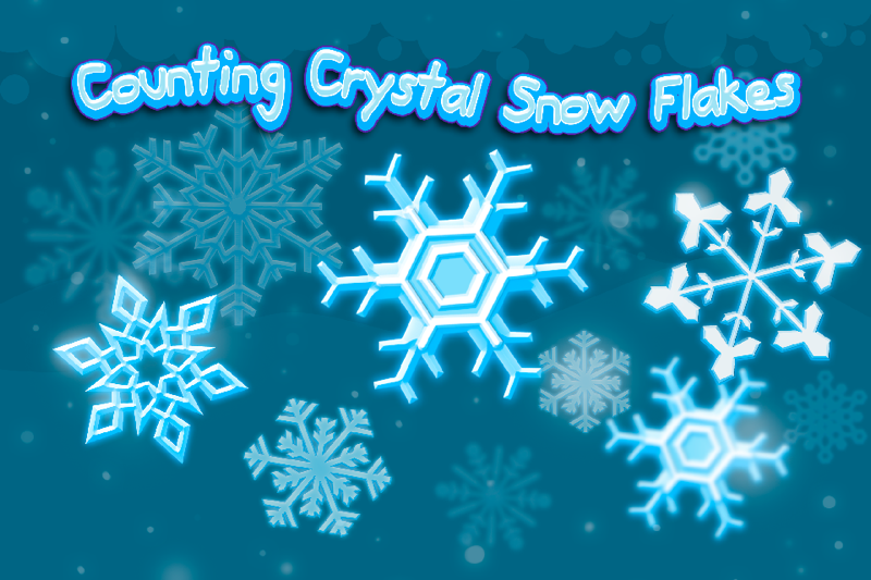 counting crystal snow flakes