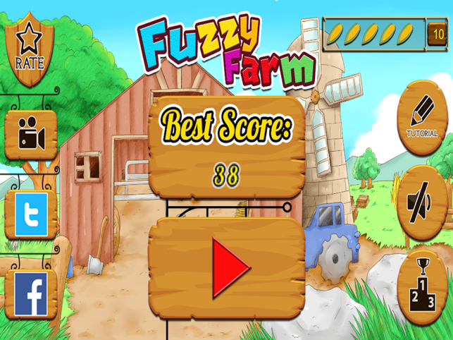 ‎Fuzzy Farm : Animal Matching Game, A Free Games for Kids Screenshot