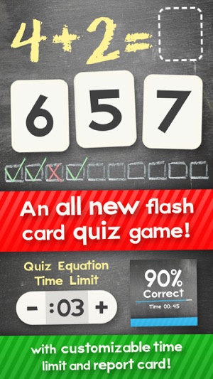加減數學燒錄卡的比賽在第一和第二級的孩子 Screenshot