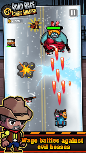 ‎Road Rage: Zombie Smasher Screenshot