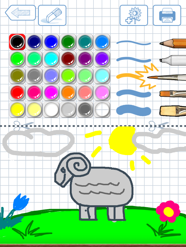 ‎Drawing for Kids (step by step) Screenshot