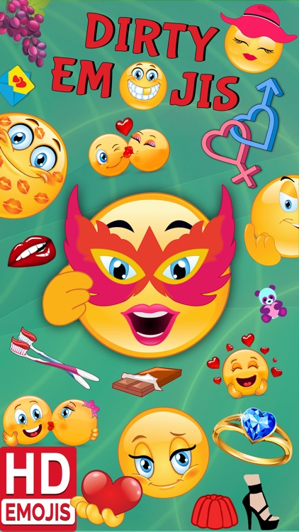 Dirty Emoji Adult Icons And Flirty Emoticons By Kamal Patel Hot