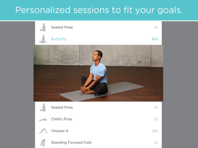 ‎FitStar Yoga Screenshot