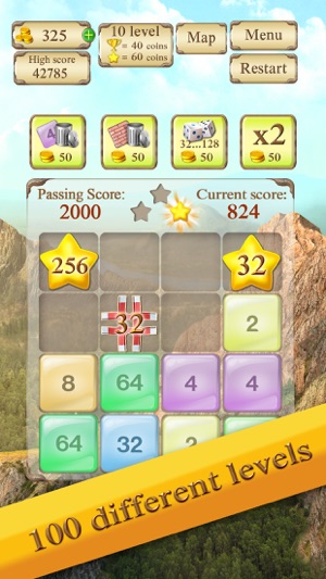 The Incredible Tiles 2048 Screenshot