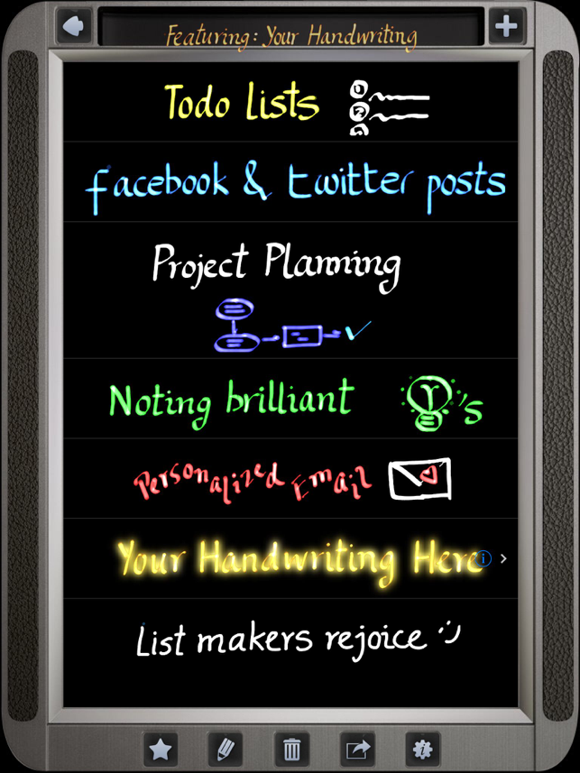 ‎Use Your Handwriting GOLD Screenshot