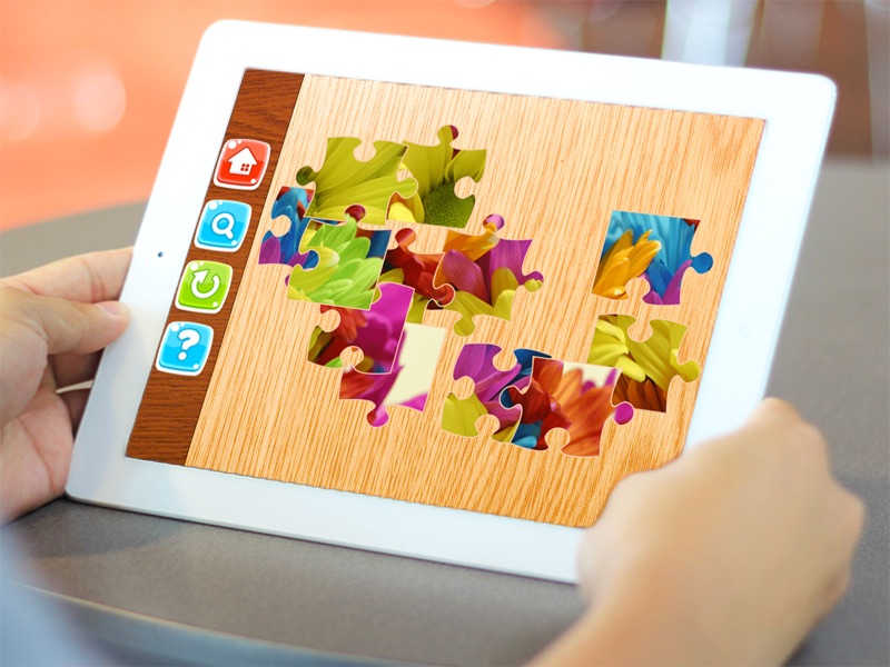 blumen-puzzle - puzzle box lernen für kinder kleinkind und