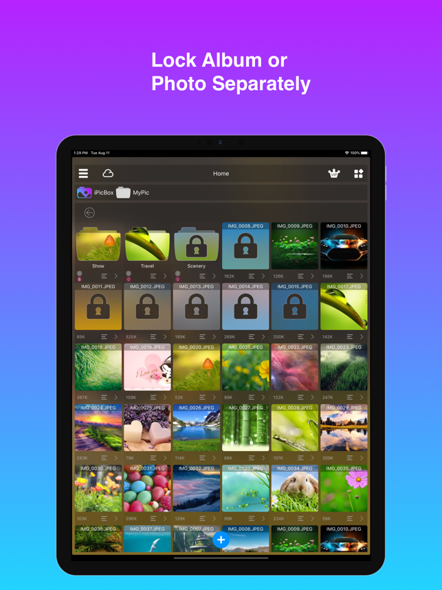 ‎Secret Photo Vault - iPicBox Screenshot