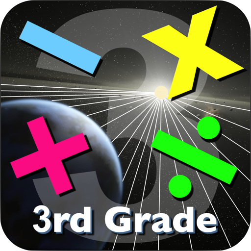 KosmicMath 3rd Grade HD icon