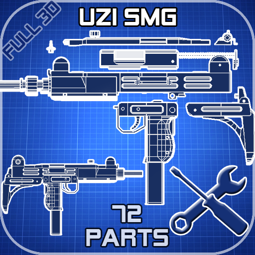 Uzi Disassembly 3D