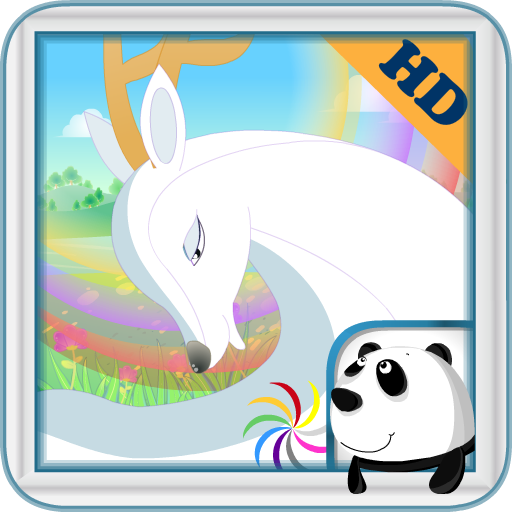 The Rainbow Colored Deer Interactive Game Book HD icon