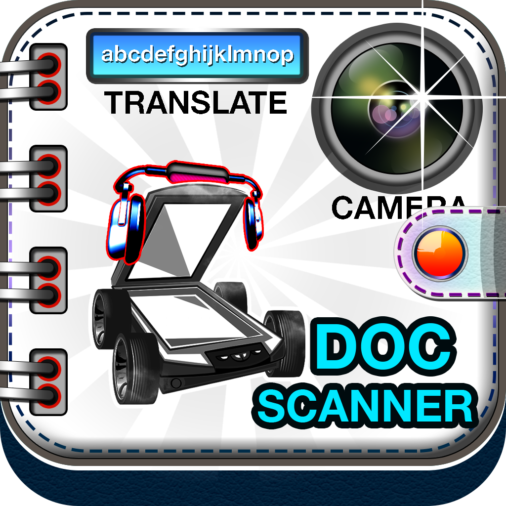 Scanner Pro-OCR, Doc Scanner, Text to Speech and Translator icon