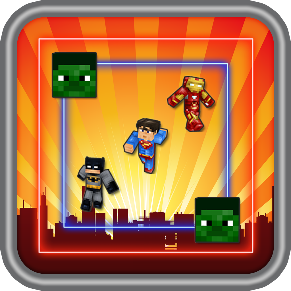 Superhero Escape - Super Block Hero World Edition icon