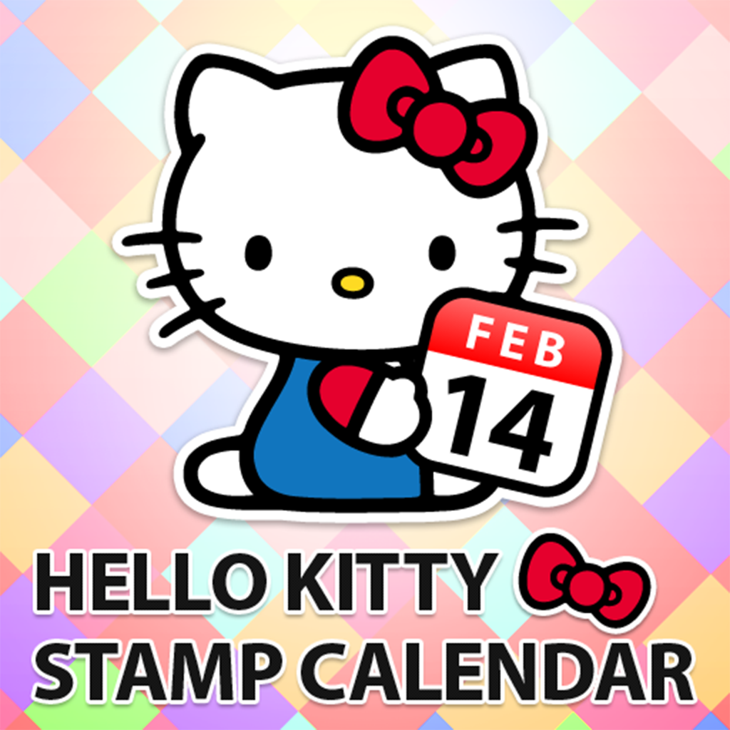 Hello Kitty Stamp Calendar