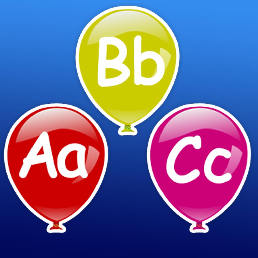 Ballon Alphabets+Quiz Game icon