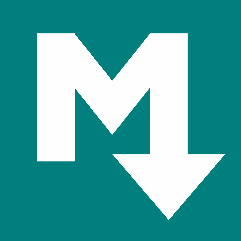 MarkDown - Learn and practice markdown code, demo with a live markdown editor icon