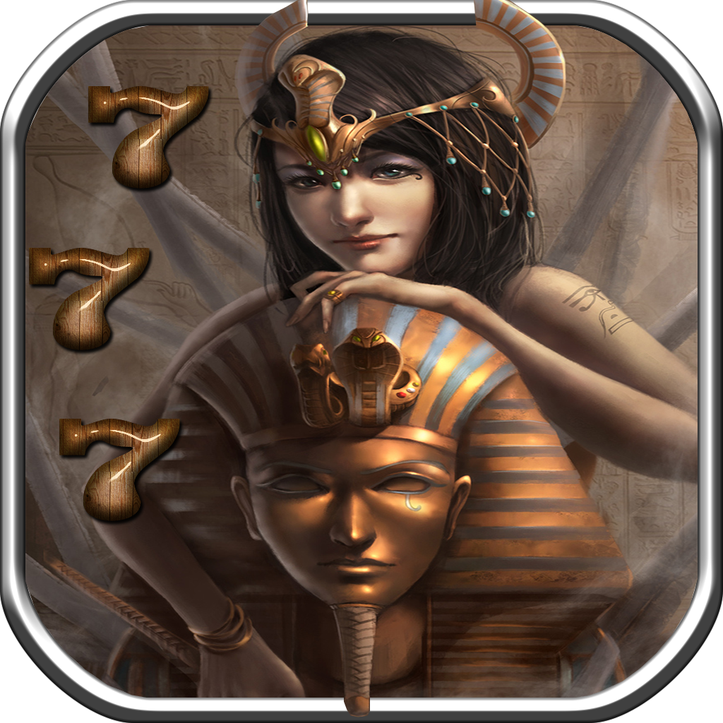 AAA Cleopatra Slots - 777 Machine with Prize Wheel Casino Gamble Game icon