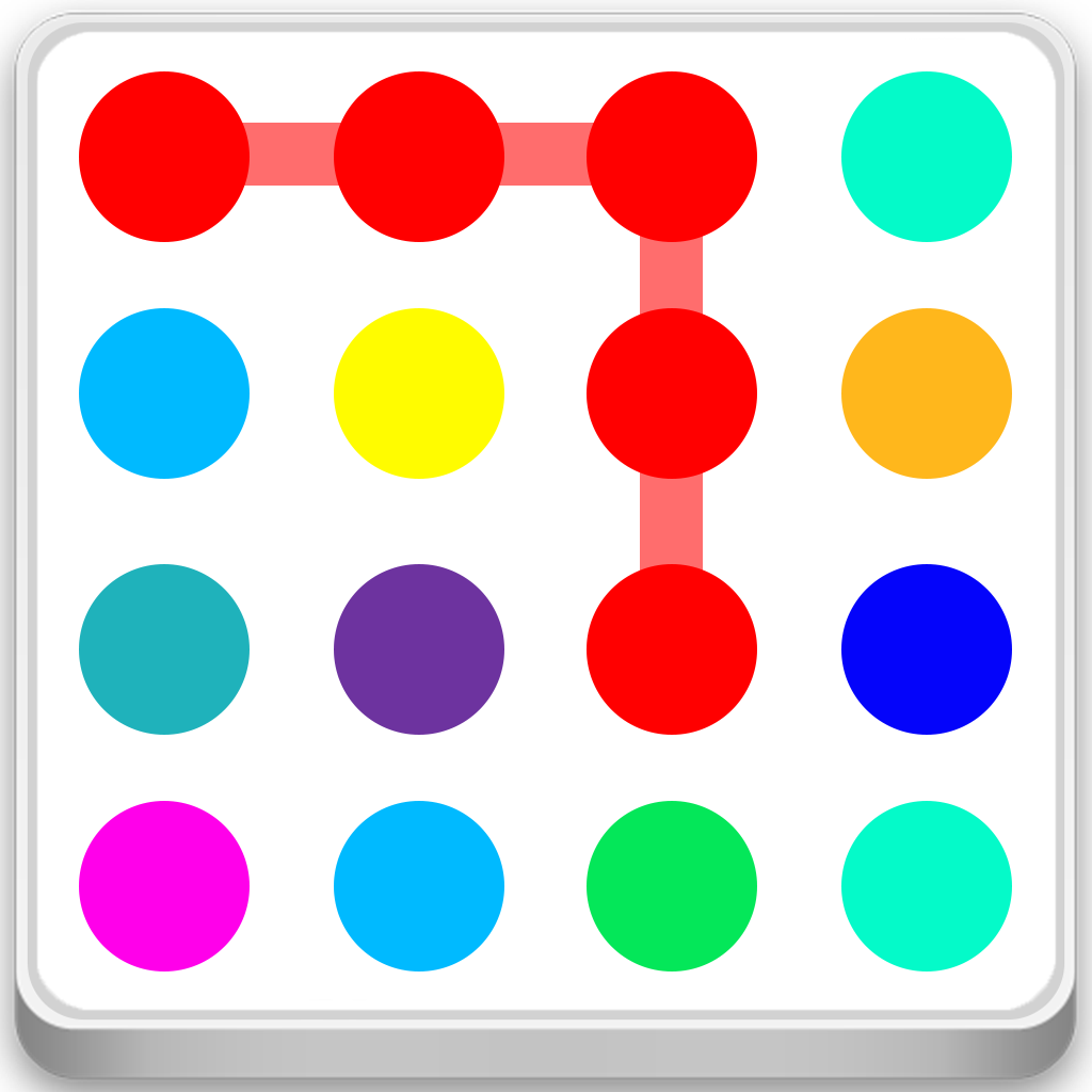 Swipy Dot - Addictive colorful dot connecting game icon