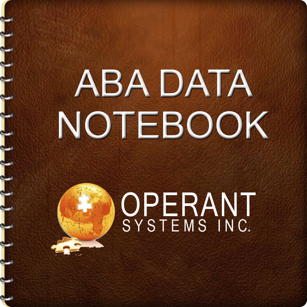 ABA Data Notebook - Behavior Version