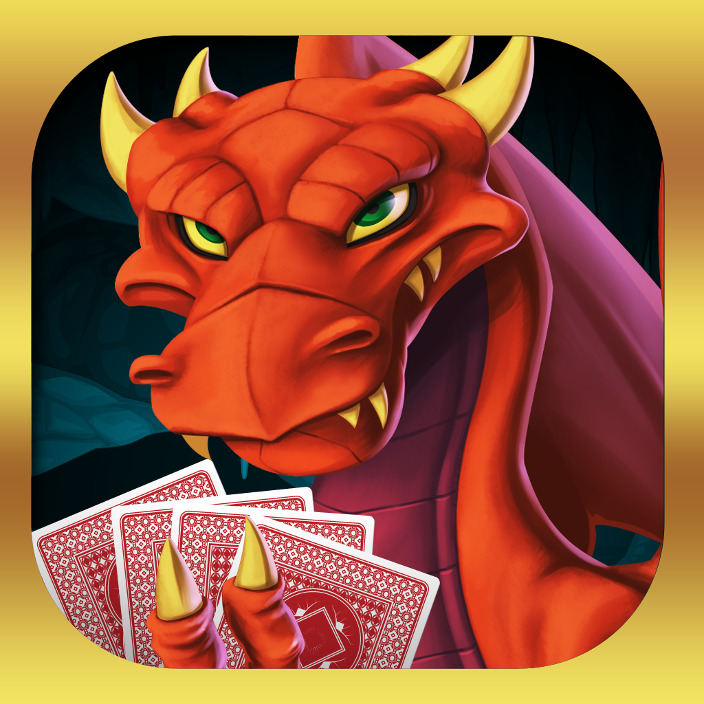 Dragon Card Wars - Win Epic Poker Card Battle Tournaments! icon