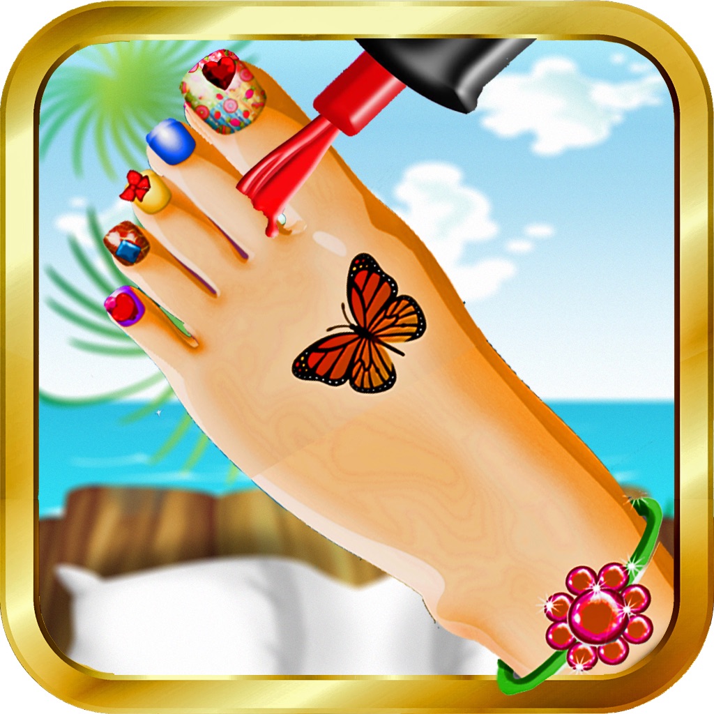 Foot Spa Free - Fun Kids Salon Games