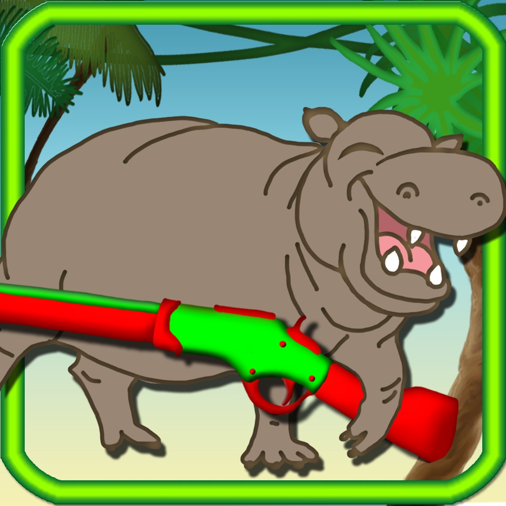 123  Wild Animals Aim & Shoot - Jungle Fun Learning Game icon